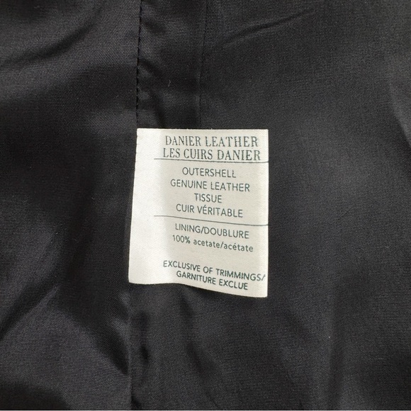 Danier Black Leather Women's Jacket - Picture 7 of 7
